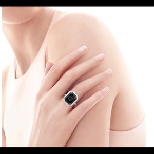 Tiffany&Co ring Ziegfeld black onyx
